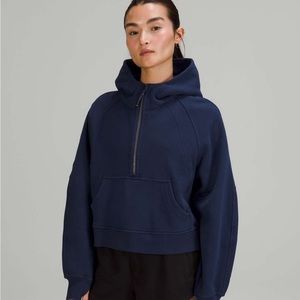 Lululemon scuba os half zip hoodie - night sea